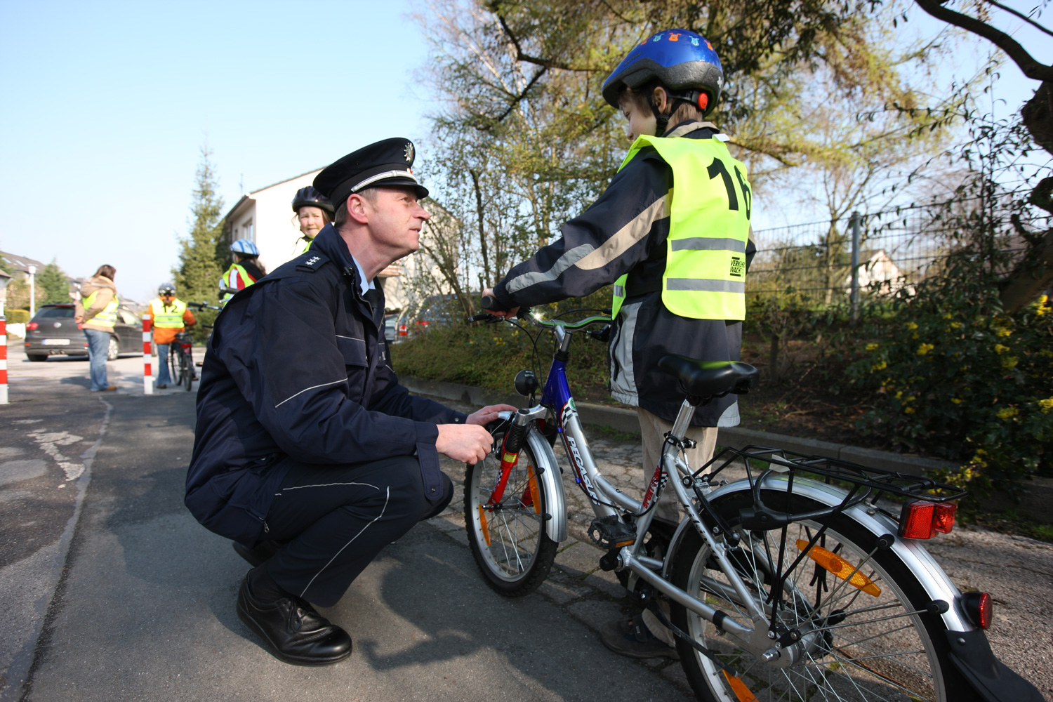 Inspektion von Fahrrädern