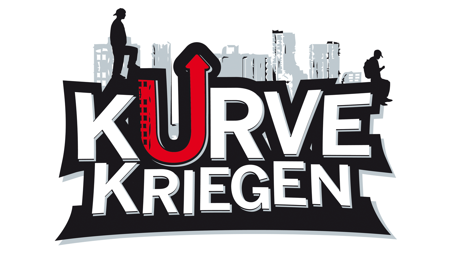 Logo of the NRW police state campaign Kurve kriegen