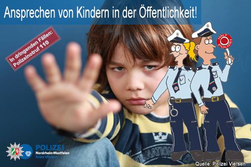 Ansprechen von Kindern in der Öffentlichkeit!