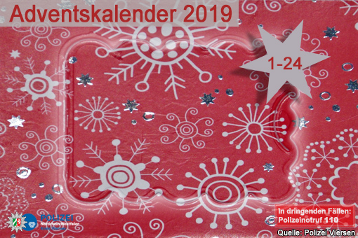 Adventskalender 2019 - 0. Türchen - Ankündigung