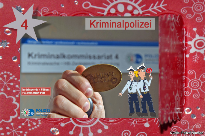 4. Türchen- Kriminalpolizei