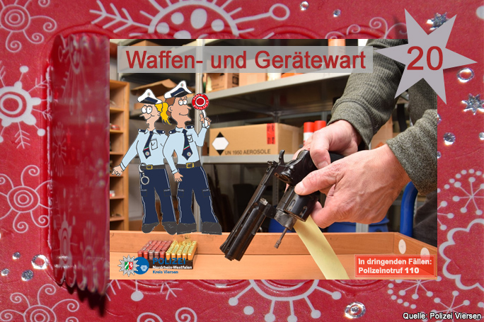 Adventskalender Waffen und Gerätewart