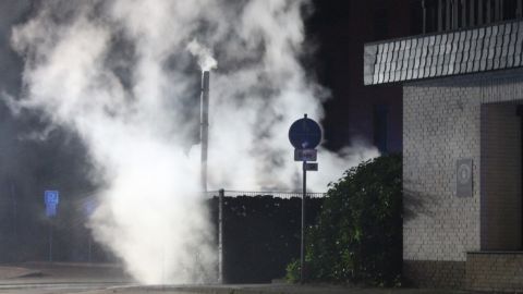 Brand am Busbahnhof