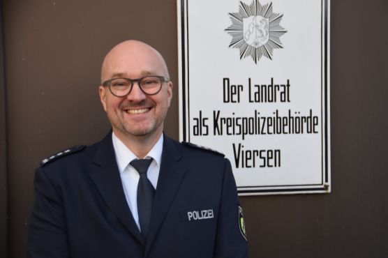 Torsten Götte (Copyright Polizei Viersen. Das Foto darf in Verbindung mit dem Artikel und der Polizei Viersen verwendet werden)