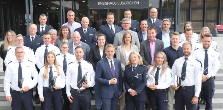 14 neue Kolleginnen und Kollegen in der KPB Euskirchen 